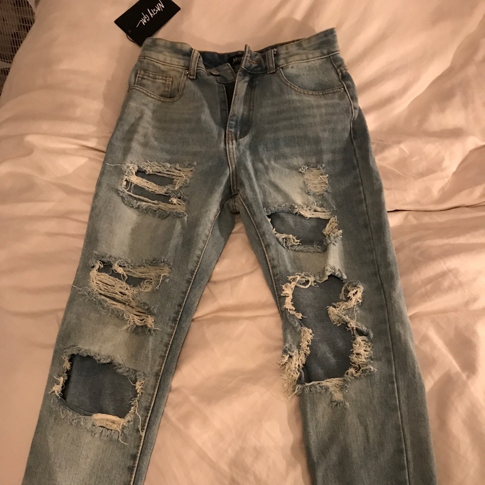 nasty gal school day jeans